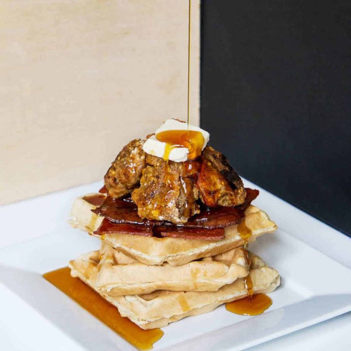 Vegan Chicken and Waffles