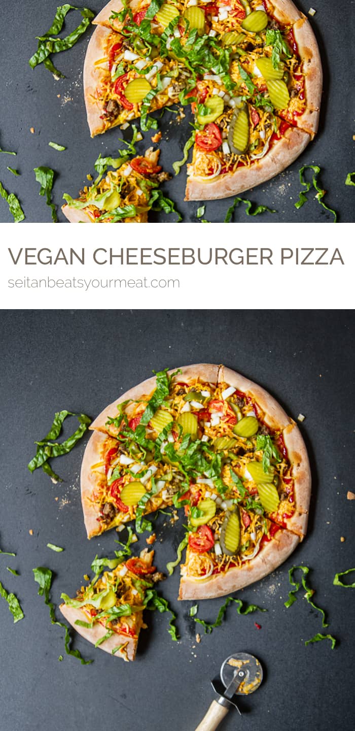 Easy vegan cheeseburger recipe