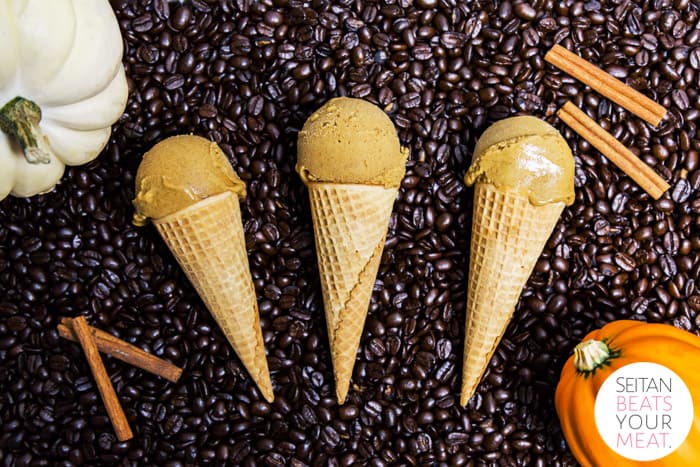 Pumpkin spice latte ice cream